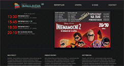 Desktop Screenshot of kinoballada.info